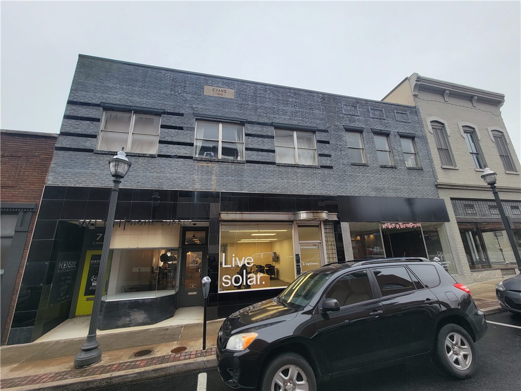 Great location!!! 3 buildings with separate addresses right off the square in downtown Fayetteville. Great for retail/offices. Comes with part of a small parking lot in the back. All spaces are currently rented.