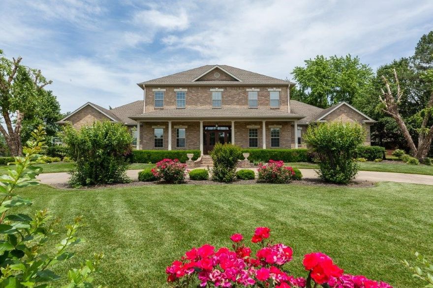 Incredibly well designed home in the sought after gated community of Pinnacle Country Club in Rogers, Arkansas you will find 39 Buckingham Drive, a delightful property offering elegance and beauty inside and out! This 4317 sqft home offers 5 bedrooms, 4 bathrooms, 3 living areas, 3 car garage home with a private in-ground heated pool that will impress & delight any buyer looking for that extra special property to call home! Two covered patio areas offer ideal spots for grilling, entertaining and watching TV. The large yard has been professionally landscaped, fully fenced, hot tub and cozy firepit area. Abundant green space surrounds plenty of outdoor entertaining! Level yard, driveway area and hard to find 3 car garage! Rogers Schools just minutes away. Don’t delay, call today to make this dream property a REALITY!