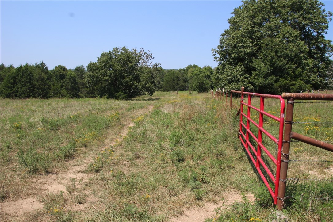 Crooked creek property is a rare find. Take a look at this 80 acres fenced and cross fenced with improved pasture land. Hwy 62 road frontage and over 2,000 foot of Crooked Creek frontage. Abundant wildlife, unrestricted with one pond.