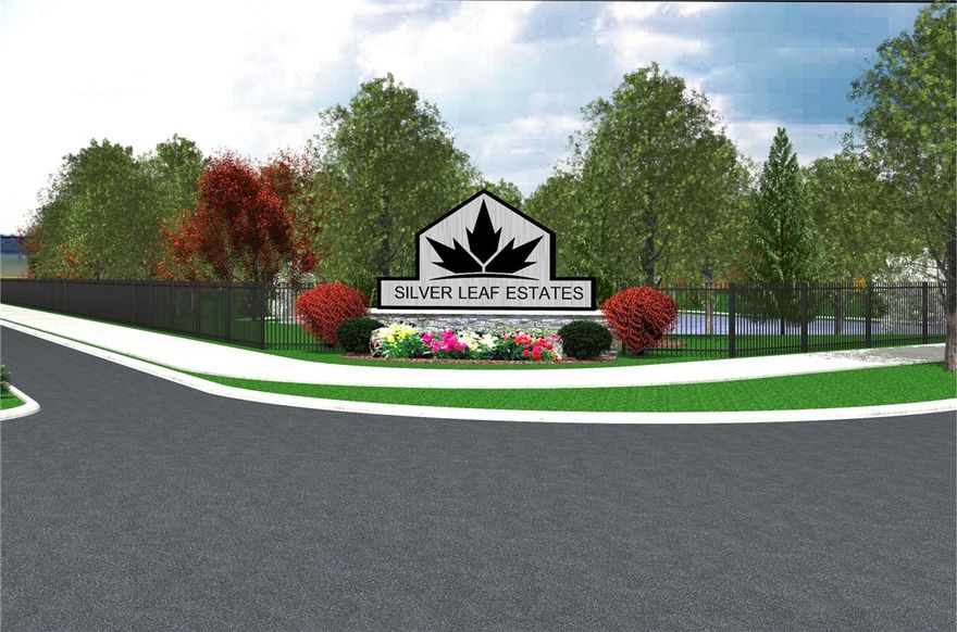 Now pre-selling, pick your lot, pick your plan, and pick your upgrades! $5K Builder Incentives being
offered, limited time only, must contract in the next three months. Silver Leaf Estates is a new up and
coming subdivision located in flourishing and Coveted West Bentonville/Centerton area! This new home
has so many features including a 3-car attached garage, gas fireplace, stainless steel kitchen appliances
including a gas cooktop, soft-close cabinets, large kitchen island, keyless door lock, gas connection for a
grill on the back porch, and so much more! This Plan, "Cedar", is a two story, 5 bed, 3.5 bath masterpiece in which the fifth bedroom may also make a great home theater. A built-in cubby system in the utility room provides additional detail and storage to this 3,025 sf plan. Many upgrade options including ceiling heights, exterior elevation options and more. The community will feature a pond with walking trails, a Clubhouse, pool and much more in phase 2.