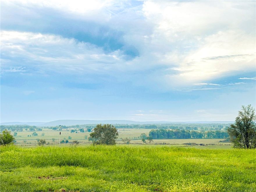 5 private acres in one of the most idyllic spots in Arkansa overlooking Prairie Grove! This is a must-see dream view, located up on a gentle hill. There's space to build a private driveway from Prairie View Rd, or you can also access the property from Timberpath Rd via private gate. The western edge of the property is lined with mature trees. The east side of the property looks out onto pasture and woods. There are several great spots to build your dream home where you can enjoy the view and privacy as well! Photos don't convey the view, must come see!