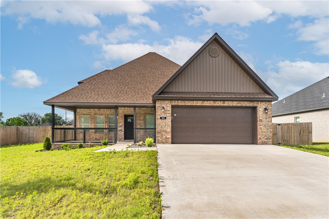 This two-story new construction home in upcoming Gentry subdivision, Rustic Flats, boasts 4 bedrooms and 2 full bathrooms. Entertain your guests with the open kitchen to living concept, while still enjoying the privacy of a split floor plan. Enjoy the amenities this home has to offer such as the granite counter tops, walk in closets, undermount sinks, and spacious backyard! Just minutes from the Gas Station, groceries, and Shopping. Fence and Gutters are included. Welcome your family home here! Seller is offering up to $8,500 in concessions. RD 100% financing available!
Seller doesn't Pay Commission on Buyer Concessions/Upgrades. Tax amount is land only. Preferred lender is offering up to $3,500 in lender credits.