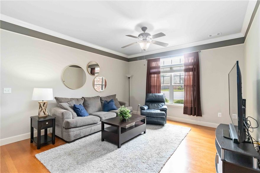At the end of a quiet cul-de-sac, this beautiful home sits on a  .33-acre private lot with brand-new fencing. The backyard offers both privacy and functionality, featuring a covered patio. Inside, the main level welcomes you with a dedicated foyer/entry with a coat closet, a large living room, a spacious kitchen features abundant cabinets, a pantry, and extra storage, making it a cook’s dream. Adjacent, the utility room provides an entire wall of built-in storage and offers direct access to the backyard. The dining room also opens to the outdoor space. A convenient half bath on the main level is ideal for guests. A second living area with pocket doors adds charm and versatility, featuring large windows, built-ins, and a cozy gas log fireplace. This flexible space can serve as a playroom, reading nook, or even a formal dining room. Upstairs, you’ll find four bedrooms and two full bathrooms. The layout makes it easy to keep bedrooms comfortable and personal without the pressure of constant tidiness. :)