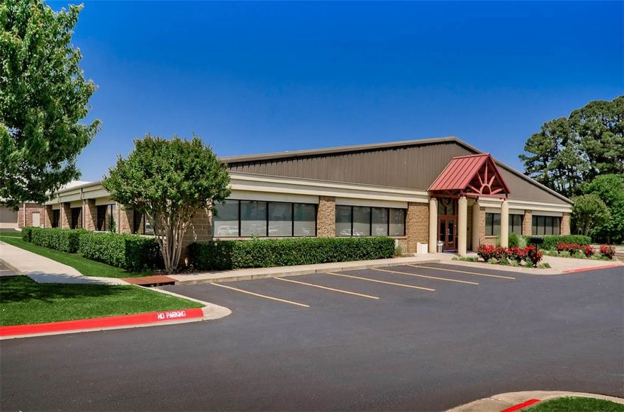 13,728SF office building with 1 Executive office w/ assistant office. 
1 large private office, 14 private office, 4 offices with shared work stations, 1 large conference area, 1 small conference area, 4 open areas w/ work station, Break room, Display room, Reception desk and lobby area and 2 restrooms (3 stalls in each). PLUS MORE STORAGE AREAS! MUST SEE! 12,000 downstairs and 1,728 upstairs. Situated on 1.89 Acres. Located on corner lot.