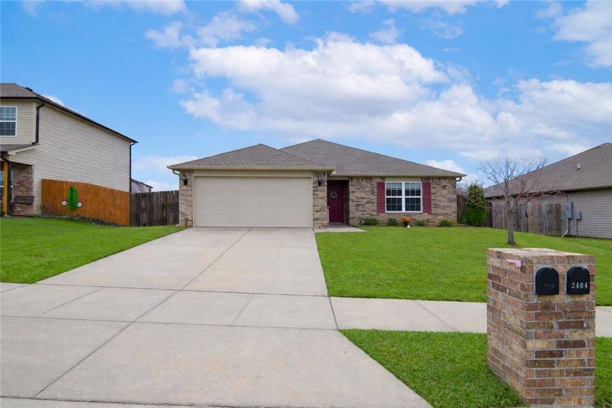 Beautiful 3-bedroom, 2-bathroom turn-key home with amazing curb appeal and numerous upgrades throughout! This well-maintained home offers a comfortable and functional layout that is perfect for everyday living and entertaining. Inside, you’ll find granite countertops, stylish finishes, and new flooring installed within the past year, giving the home a fresh and updated feel. The spacious living areas flow nicely into the kitchen and dining space, creating a welcoming atmosphere for guests and gatherings. The primary suite provides a relaxing retreat, while the additional bedrooms offer flexibility for guests, a home office, or other uses. Step outside to enjoy the covered patio, an ideal spot for morning coffee, outdoor dining, or relaxing evenings. The home’s great curb appeal and thoughtful updates make it truly move-in ready.