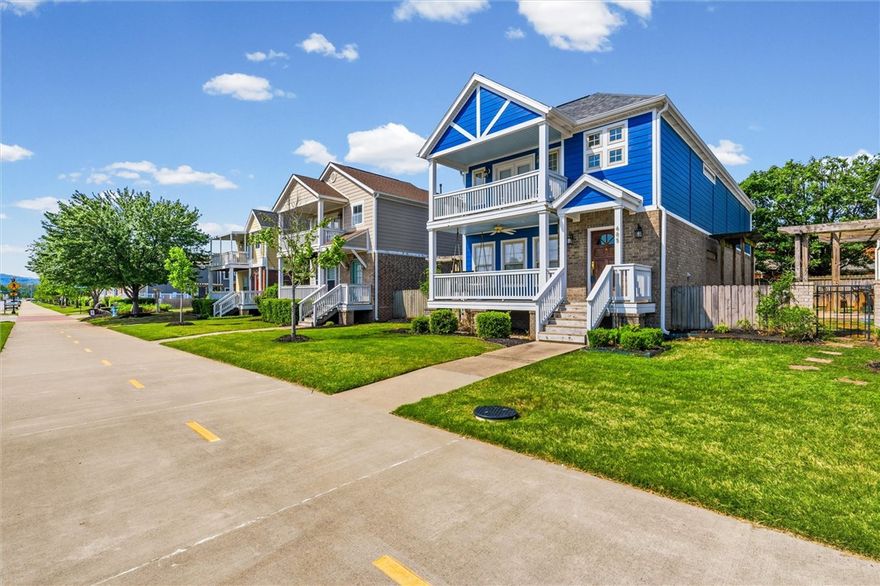 Perfectly positioned for Razorback fans, students and professionals this home is located just 2 miles from the University of Arkansas. Skip the campus parking hassle—you are steps away from three university bus stops and have direct access to the Razorback Greenway for a scenic bike commute to class, the office, or the stadium. Experience effortless style in this meticulously maintained 3-bedroom, 2.5-bathroom townhouse. Situated in the heart of West Fayetteville, this home offers an open-concept main level featuring updated stainless steel appliances, granite countertops, and a cozy gas-log fireplace. Recent high-value updates ensure this home is move-in ready for years to come: New HVAC System with zone cooling (2024) New Roof (2021) Fresh Exterior Paint (2023) Insulated Garage Door (2022)