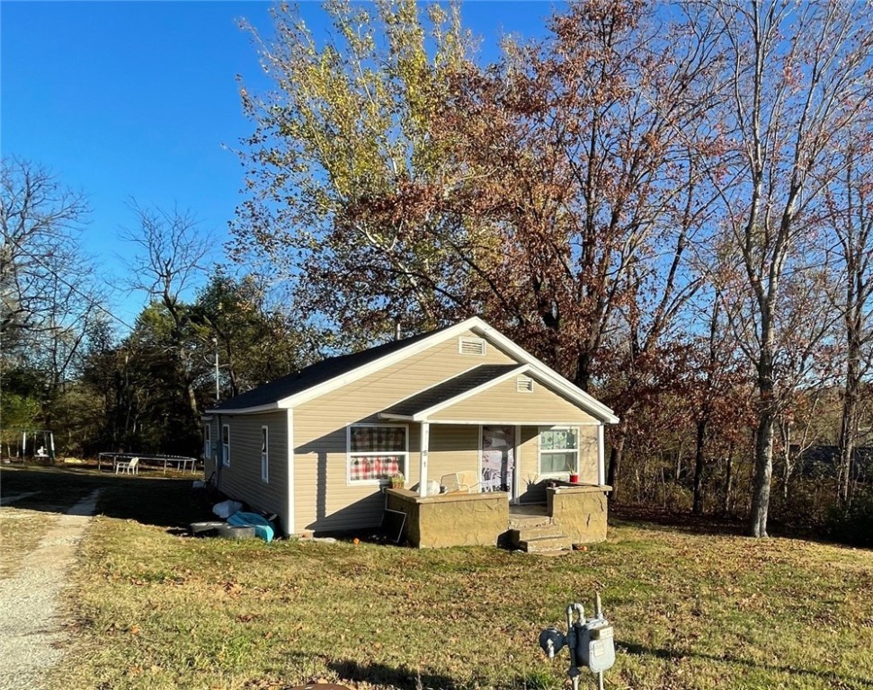 Newly remodeled home situated on a large lot on the edge of town. This property has a newer roof, central heat and air, flooring and much more. The oversized lot allows for plenty of room for another structure. Currently being used as an investment property.