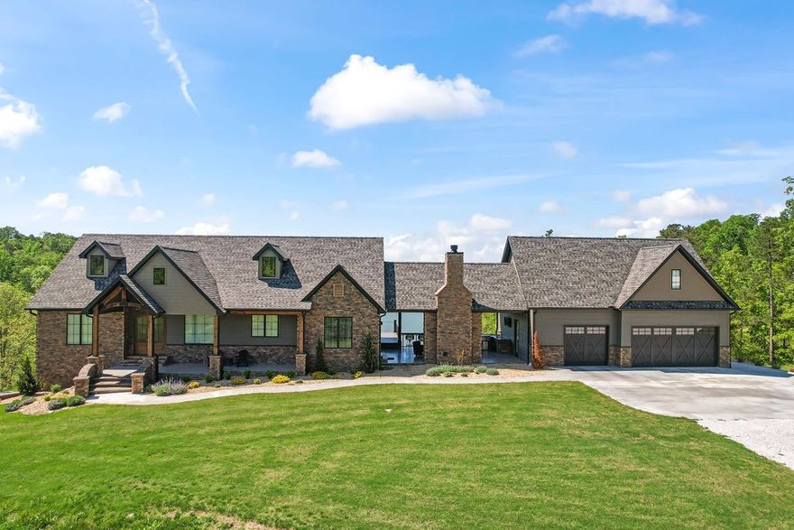 Exceptional Beaver Lake Estate. Dubbed ‘Hilltop Ranch at Ventris Cove’ this stunning 5BR/4.5BA home sits on approx 249ac. Fully integrated smart home: Ecobee h/c, MyQ garage, Ring Cameras, ADT Security, Sonos Stereo, & ext. lighting. Main floor features open living to chef’s kitchen, half bath, Primary Suite (w/access to covered deck and beautiful views), Second BR and Full Bath. Walk-out basement w/living room, wet bar, 3BR & 2FB. Rear small garage w/storage. Lockable gun/hunting storage room. Outdoor
living shines with a full kitchen, bar, wood-burning fireplace, expansive composite decking, silicone floors, and firepit. Complete guest suite above garage 1BR/1BA, Living & Kitchen. 40x50 barn on site w/10’ lean-tos. Wild turkey & deer are plentiful. Roads throughout the property. Several home sites w/lake access/views, and two entrances (via Knabenschuh Dr or Lakeside Ln) for development. Full amenities list on MLS. Cross-Listed MLS#1333130 MORE PHOTOS:
https://realestatephotonwa.pixieset.com/18700knabenschuh-1/