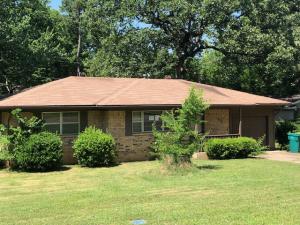 Here a little, there a little! Appears to be mostly cosmetic. Kitchen includes a stove, refrigerator and dishwasher. Dining area. Garage includes a storage room. Back yard is fenced, good size, and a covered patio for outside leisure time. Sold as is. Buyer to inspect. Initial 10-day waiting period for seller to respond to offers