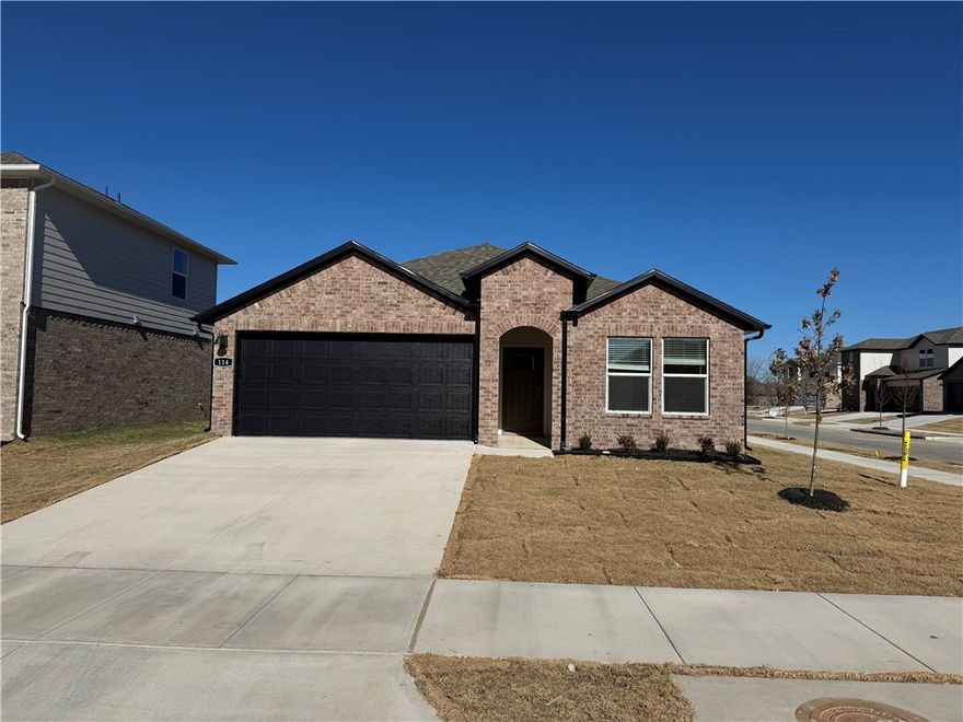 Sold before print! The Lovely Harris plan in The Element, brought to you by D.R. Horton! This home offers 4 bedrooms and 3 full bathrooms! Upon entering, you’ll find a spacious living room and kitchen open to a dining area! The kitchen boasts beautiful quartz countertops, a gas range, and pantry. The primary bedroom features an ensuite with quartz countertops with double sinks and a walk-in shower! This home will have LVP flooring throughout. The exterior will feature brick and Hardie® siding per plan and a covered patio per plan. Homes in this neighborhood are equipped with a programmable thermostat that allows you to effortlessly control your environment with the touch of a button. Landscape package! Garage Door opener! Taxes and parcel number TBD.