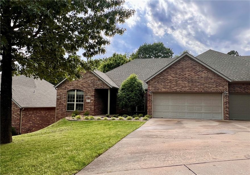 Beautiful 4-bed, 3-bath, 2600 sq. ft condo available in Bellafont Gardens Subdivision, near Lake Fayetteville, NWA Mall, and the NWA Greenway Bike Trails. Enjoy the spacious open floor plan featuring a large kitchen, formal dining, granite counter tops, and a cozy living room with a wood log fireplace. The property features all 2000 sq ft. of living quarters downstairs and a versatile 600 sq ft. bonus room upstairs. Upstairs has HVAC but no Zone and cannot be thermostatically controlled. The master suite impresses with a large closet and a double vanity in bathroom with a separate shower and jacuzzi. A charming back patio is perfect for grilling and entertaining. No pets. Come take a look today!