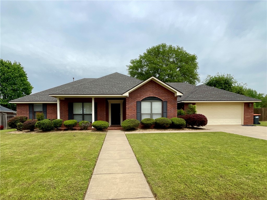 Wonderful 4BR/2BA Home in a lovely neighborhood in town. This well maintained brick home offers great curb appeal, a spacious living room with tray ceiling, & a gas fireplace. The kitchen features ample cabinet space with a functional layout that opens to the dining area. Some other features include Good sized rooms, split floor plan for some comfort & convenience plus 2 closets in the primary. Call & book your private tour today, to see what could be your next place to call HOME.