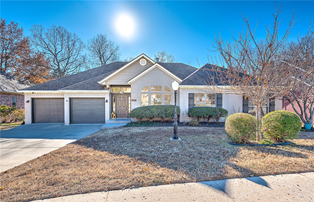 Nestled in East Fayetteville’s prestigious Brookbury Woods, this home offers the privacy, charm, and modern upgrades you seek. Boasting an expansive layout with 4 bedrooms, 3 baths, 2 living areas, and 2 dining spaces, this home is the perfect blend of comfort, style, and functionality. It features an oversized primary suite with a fully remodeled, spa-like bathroom, a true retreat for relaxation. The kitchen was thoughtfully designed for entertaining and looks out through a wall of windows that covers the home in natural light. The backyard oasis has a large deck that looks over the many mature trees that creates a tranquil setting. Every detail has been thoughtfully considered. Don't miss out on a home like this. Schedule a private tour today.