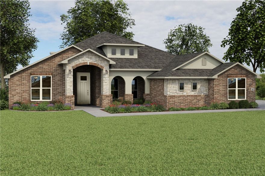 This 3,000 square feet, 5 bedroom, 3 bathroom home is
professionally designed with an open living space, the
3000 Series provides the perfect setting for any family.
Beautiful inside and out with a formal dining area, over-
sized kitchen, second living space, and much more.

*Taxes subject to change based on new construction.*