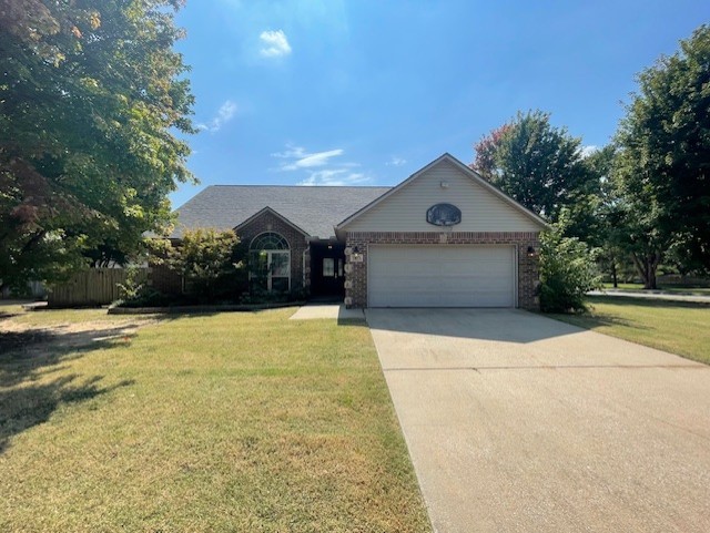 Spacious 5-bedroom, 3-bathroom corner-lot rental home with solid-surface flooring and a split-bedroom layout. The main level includes the primary suite plus additional bedrooms, while upstairs offers more bedrooms, a second living area, and one full bathroom. The kitchen comes fully equipped with all appliances, and the primary suite includes a walk-in closet. Conveniently located near a fire station, park, and schools, this home offers both comfort and peace of mind.**$250 non-refundable pet deposit **Leasing Only**