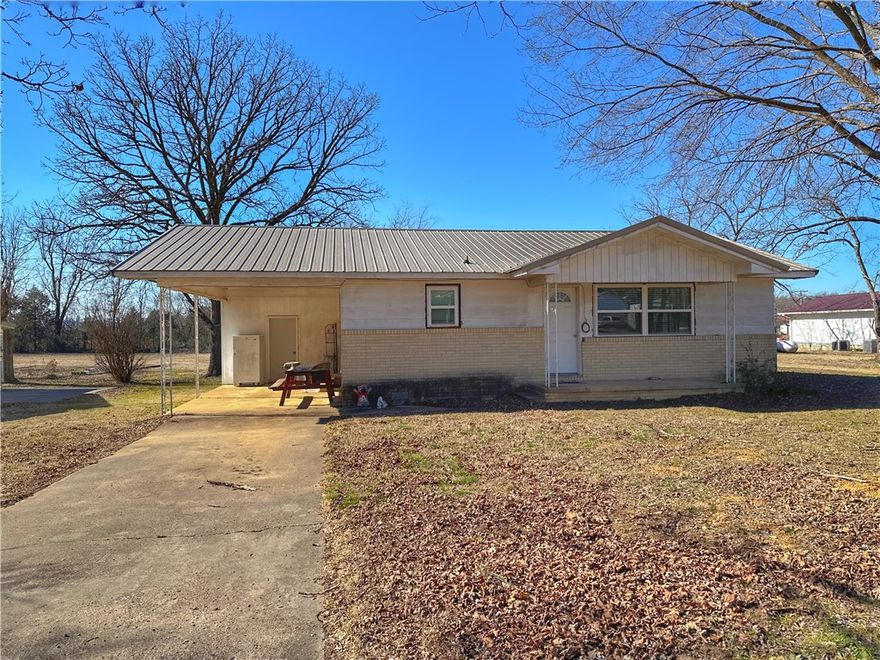 This 2-bedroom, 1-bath home sits on a spacious, level lot and includes a large shop building—perfect for hobbies, storage, or a home-based business. Recent updates include a newer HVAC system and roof, offering peace of mind and energy efficiency. Ideal for first-time buyers, downsizers, or investors. A new survey will be completed prior to closing, and the final legal description will be determined at that time. A great property at a great price—schedule your showing today!