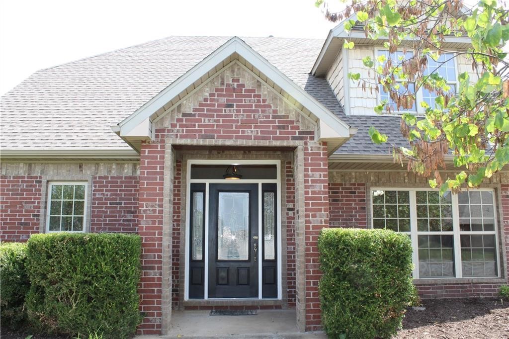 Location is key! and this West facing home is centrally located between Bentonville and Centerton. Recently upgraded with new carpet and fresh paint and boasting 4 bedrooms and 2 1/2 bathrooms! Living area is spacious with abundant natural light and a gas log fireplace. Kitchen offers stainless steel appliances, granite counter tops, and ample cabinet space. Dining and breakfast areas are easily accessible from the kitchen and have large windows for plenty of natural light and a view of the backyard. Primary bedroom is conveniently located on the main level and features an en-suite bathroom and large walk in closet with a window. There is a fully fenced backyard with large concrete patio space for your enjoyment or entertaining.