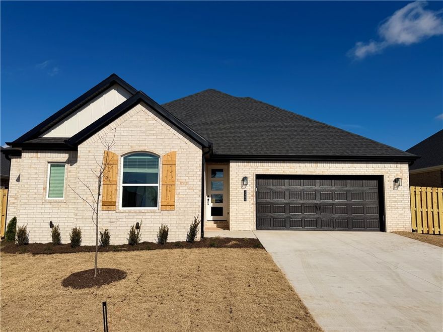 Discover comfort and modern design in the Robin, located in the highly desirable Yorktown Subdivision in Pea Ridge, this community is known for its blend of modern living and timeless appeal, offering homes that suit a variety of lifestyles and tastes. Inside, enjoy durable and stylish LVP flooring in the living room, kitchen, and hallways—perfect for busy households and easy maintenance. The home’s bathrooms elevate everyday routines with tile extending all the way to the ceilings, creating a clean, upscale finish you’ll love. Convenience is built into the layout with a utility room located near the primary suite, adding functionality to your daily routine. The garage depths range from 20 to 24 feet, providing room for larger vehicles, tools, or extra storage.For access to see all the homes stop by the model home at 1602 Christman St. or tour open houses every Sunday 1-4.