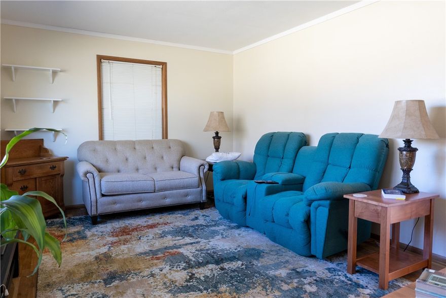 Nestled in the heart of Farmington this lovely 2 bed 1.5 bath is a perfect place to call home. When walking in you are greeted with a spacious living area that leads into the kitchen and dinning area. Down the hall is the two bedrooms and bathrooms. The home also has a nest smart thermostat and a tankless water heater. The large back yard has a few young fruit trees and a big flower bed to plant anything you can imagine.