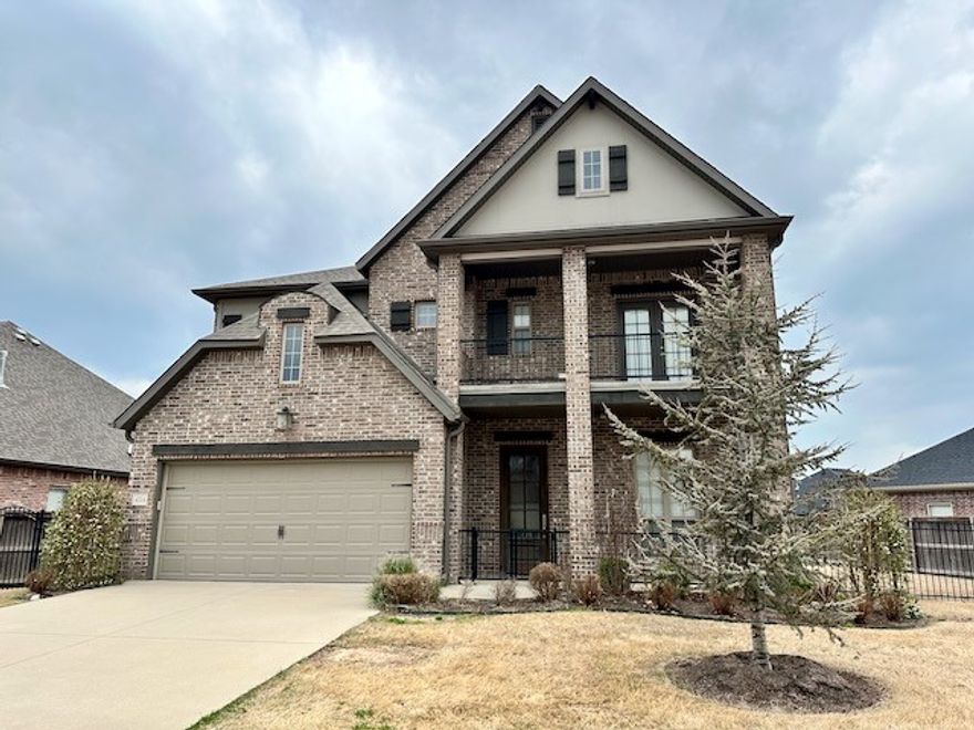 Looking for a beautiful home that is perfect for entertaining and comfortable living? This home boasts a stunning kitchen with quartz countertops, gas cooktop, refrigerator, and a large pantry. The island is perfect for hosting gatherings, and the kitchen has plenty of space to cook and prep for meals. The Family Room features beautiful wood floors, an abundance of natural light, and a corner, gas fireplace. The dining room on the main level can also double as a home office for your convenience. Upstairs, you will find a bonus/media room, the owner's suite, and two additional bedrooms with a Jack-n-Jill bathroom. Enjoy an upper level patio off the bonus room. Step outside to the large covered back patio and fenced yard, perfect for relaxing and enjoying the beautiful weather. Plus, you'll have access to the community pool, three parks with play equipment, and even a dog park equipped with everything your furry friend needs. Don't miss your chance to make this beautiful home your own - schedule a showing today!