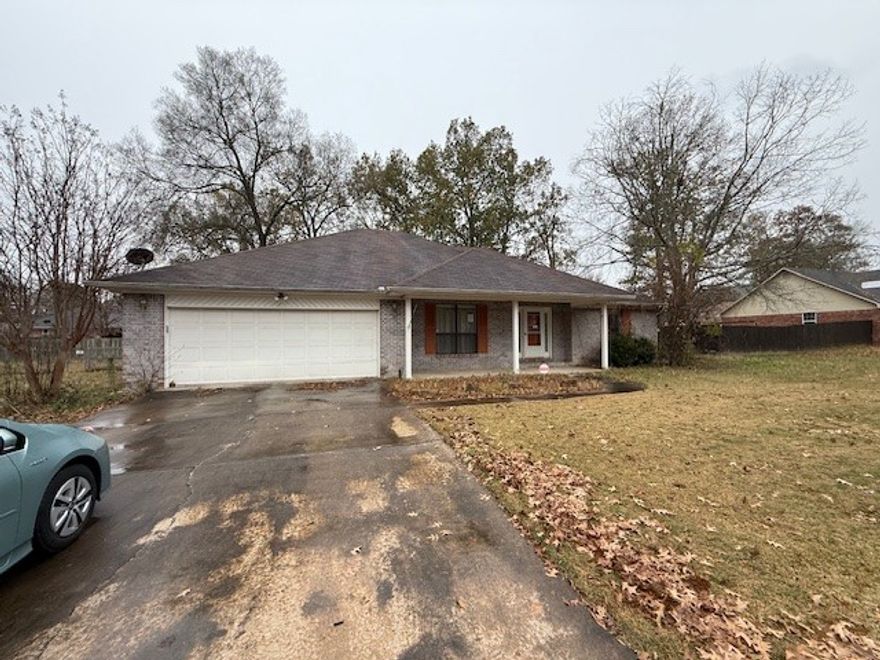 Brand new to market is this 3 bed 2 bath, 2119 sft (+/-) brick home in an excellent location less than a mile from shopping, St. Mary's Regional Hospital, Sequoya Elementary School and Russellville Middle School. This homes offers a spacious primary bedroom and bathroom including a walk-in closet, open living room with fireplace, sunroom/bonus room with nine large windows for natural lighting, eat-in kitchen, split floor plan, formal dining room, and two car attached garage. This home is ready and waiting for it's new owner, call for your private showing today! (Age and sft from tax records and deemed reliable but not guaranteed.)