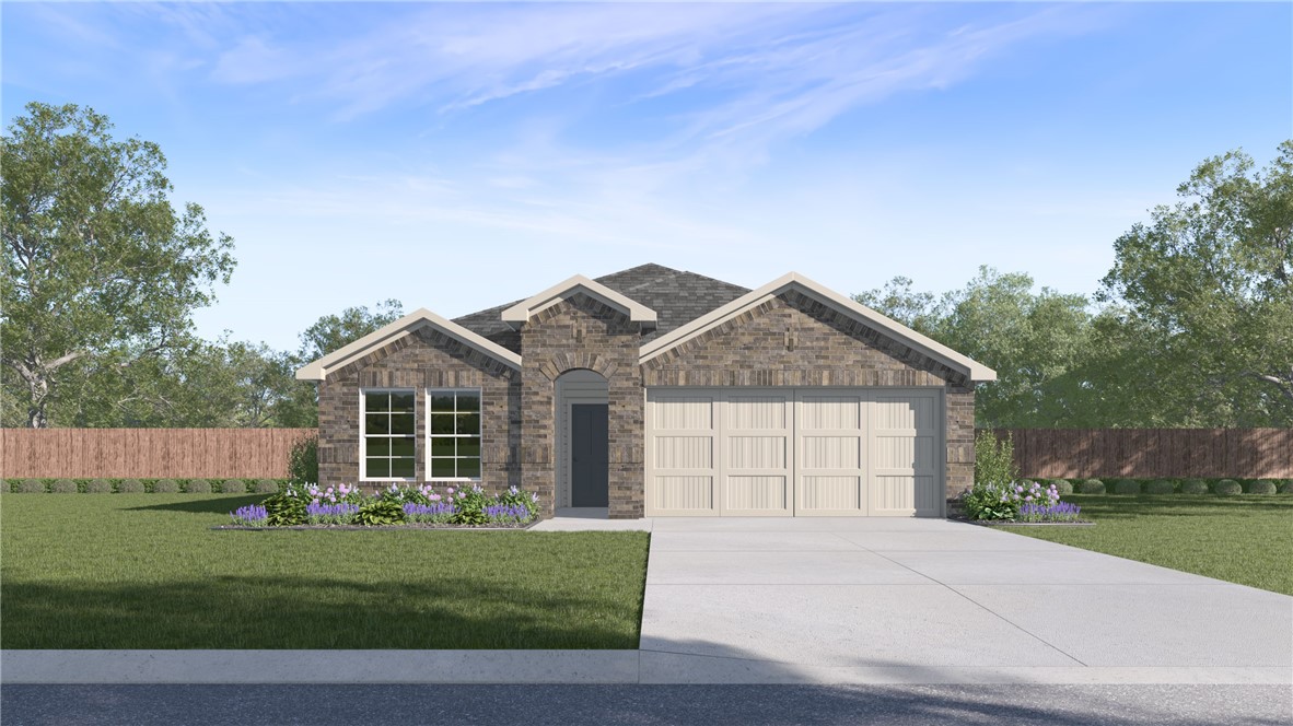 The Lovely Harris plan in The Element, brought to you by D.R. Horton! This home offers 4 bedrooms and 3 full bathrooms! Upon entering, you’ll find a spacious living room and kitchen with a dining room! The kitchen boasts beautiful quartz countertops, a gas range, and pantry. The primary bedroom features an ensuite with quartz countertops with double sinks and a walk-in shower! This home will have LVP flooring throughout. The exterior will feature brick and Hardie® siding per plan and a covered patio per plan. Homes in this neighborhood are equipped with a programmable thermostat that allows you to effortlessly control your environment with the touch of a button. Landscape package! Garage Door opener! Taxes and parcel number TBD.