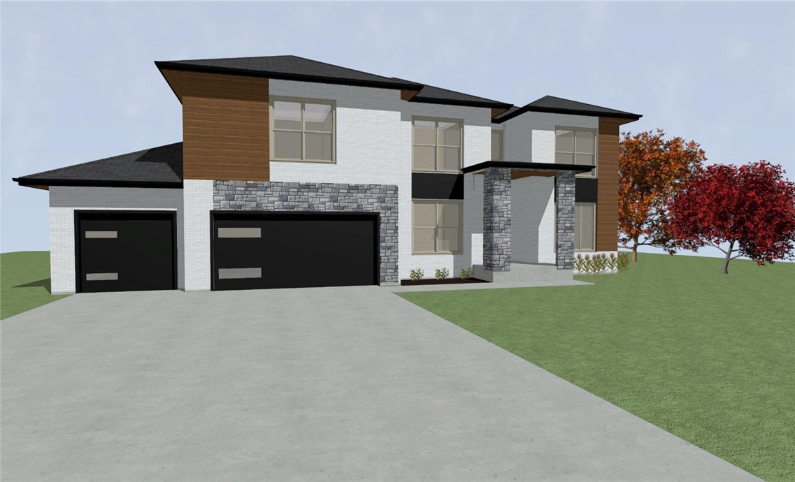 The search for your dream home has finally come to an end!! Stunning contemporary EAST facing home to be built in TUSCANY SQUARE will be perfect. Enjoy the wide entryway with wooden floors flow, as large windows stream natural light that permeates the house illuminating sleek, contemporary and spacious kitchen serves as the heart of the home with gas cooktop, Quartz island , custom cabinets, walk-in pantry. The living space with high ceiling, top quality finishes & impeccable design through out with gas fireplace, surround sound wiring will be luxurious. Beautiful accent indinning room, in the primary suite double vanities, stand alone tub, custom tile shower, walk-in closet .There are spaces on the second floor with additional bedrooms , full bathrooms ,theatre space give all the room you need to truly make this home yours. covered back patio
Taxes are for land only at this time.