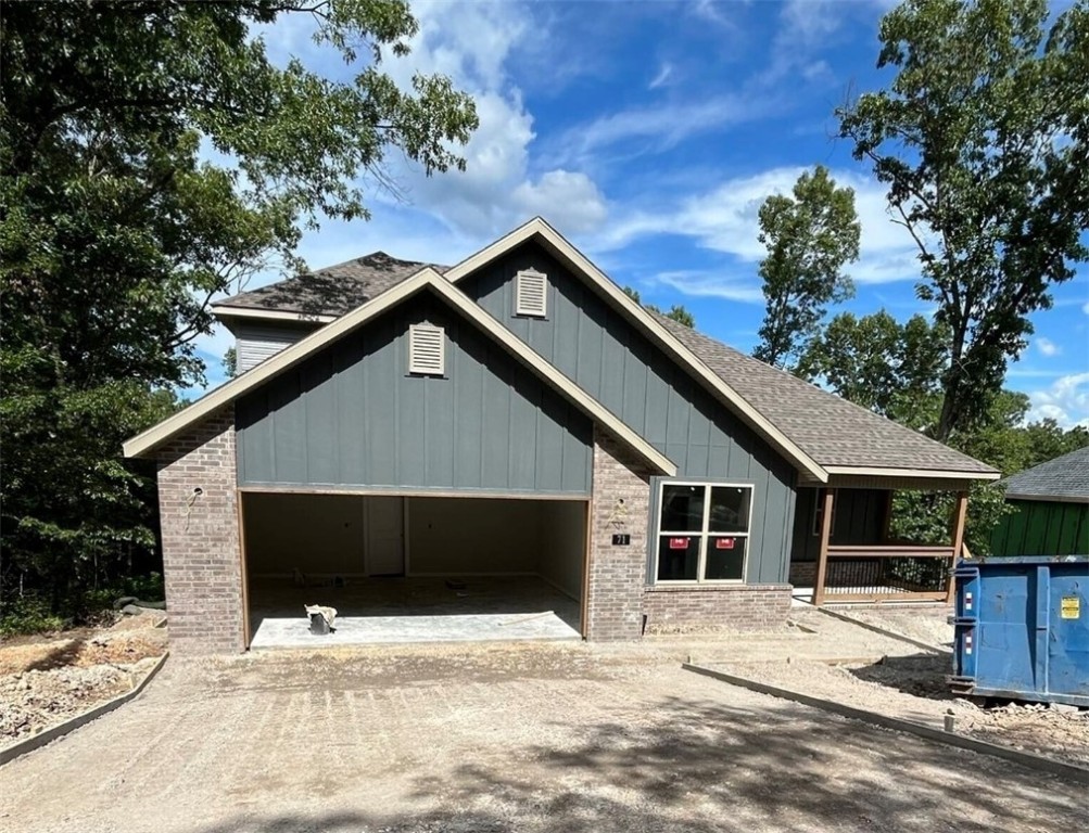 Welcome to your new home in the charming heart of Bella Vista, just a stone's throw from beautiful Lake Avalon! This two-story gem offers a spacious 2,154 square feet of comfort and style.
On the main level is the owner's suite and a office /bonua space, as well as an inviting open-concept kitchen, dining, and living area with a vaulted ceiling and fireplace—perfect for gathering with family and friends. Plus, there's a great-sized pantry, laundry room, and a two-car garage.
Head upstairs to find two more bedrooms and a bathroom. This home is packed with great finishes, including 3 cm countertops and sleek Frigidaire Gallery appliances and more!
And let's not forget about the great outdoors! You’re just a short walk from scenic lakes and bike trails, making it easy to enjoy nature. Plus, you're only a quick drive away from all the fantastic amenities Northwest Arkansas has to offer and zoned for Bentonville schools. Come check it out!