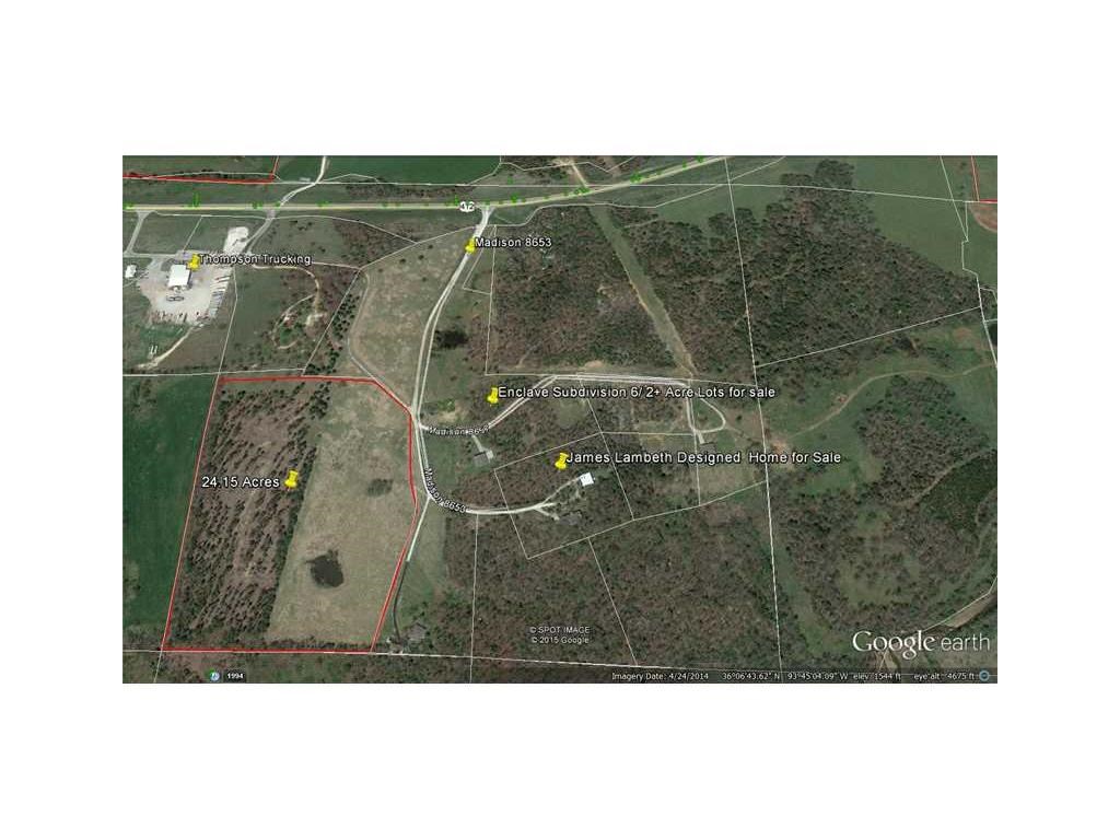 Excellent home site with great views and privacy. All utilities at the site.