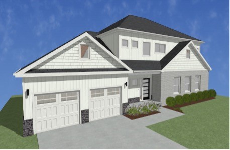 The house is under construction. Buyers may be able to do some upgrades. Oniel Floor-Plan