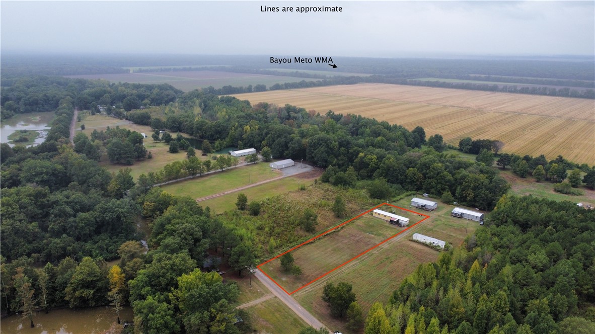 If you have been looking for an affordable base camp to hunt Bayou Meto WMA and the surrounding public hunting ground look no further! Soon to be featured Chene cribs, the "Landing Strip Lodge" is officially seeking a new owner. Located just 2.3 miles east of Temple Island boat ramp, this camp is situated right on the east edge of Bayou Meto WMA. Halowell, Tipton, Temple Island, and Upper Vallier are all less than 20 minutes from your truck, ensuring you receive the maximum rest to keep that train rolling throughout the late season. Power is provided by First Electric, septic tank is owned by sellers and rural water is provided by Grand Prarie. Land can be sold with or without the trailer.