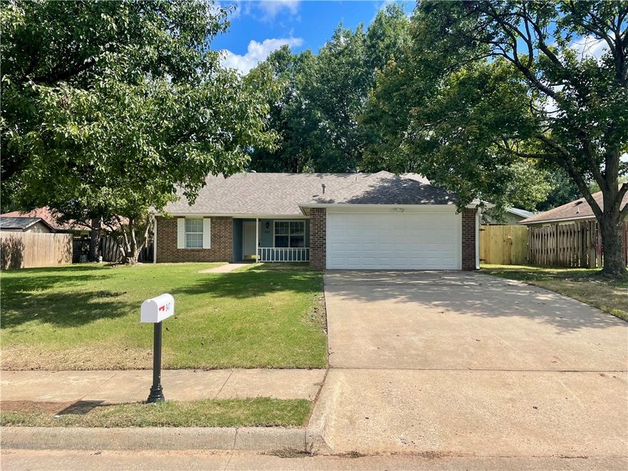 Beautifully updated home features major improvements throughout! Enjoy fresh interior and exterior paint, new vinyl flooring in the living areas and bedroom, and  new fixtures . The kitchen is equipped with a brand-new stove and dishwasher. New windows along the back of the home.