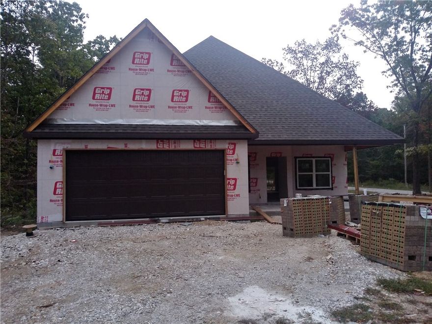 Great corner lot new construction home!  Lot is level with wooded area around property lines.  Granite counter tops and walk in closets!  Yard will have SOD and front landscapped around nice size front porch to enjoy sitting outside and enjoying the views!  Still have alittle bit of time to Pick your colors, granite and backsplash!  Agent related to seller.  Seller does not pay commision on concessions!