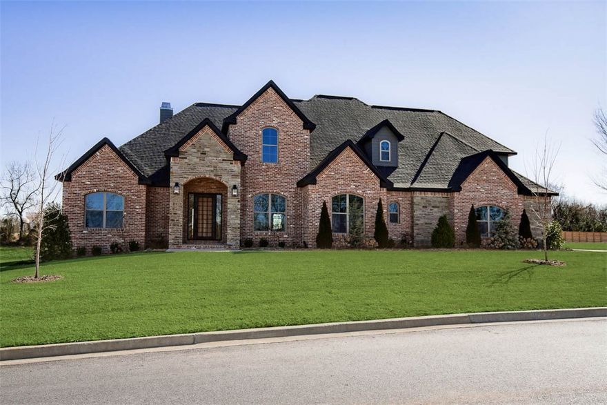 Entertainers dream home in gated West End Subdivision. Level 1 acre lot perfect for a pool! Home includes 5 bedrooms (2 on main level) / 5.5 baths + upstairs bonus room. 4 car garage. Downstairs media room opens up to outdoor kitchen space and large covered porch. High end finishes throughout including over 25k in custom made iron doors and reclaimed German beams.