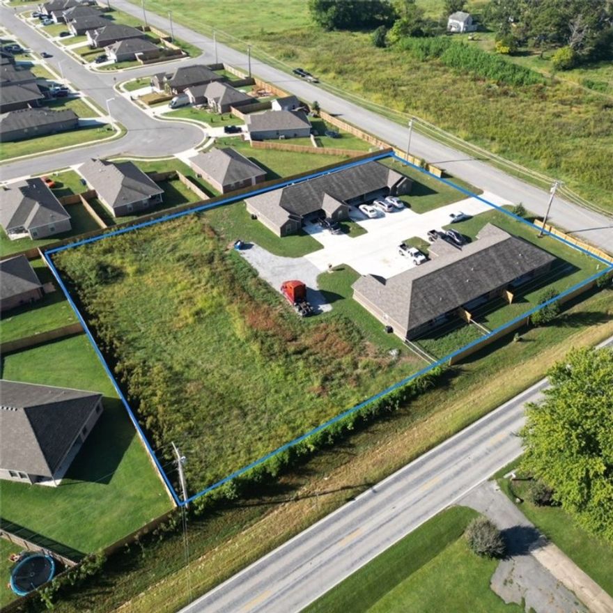 Opportunity Knocks.  Introducing these beautiful, quality built, triplexes, perfect for investors.  Each unit offers 3 bedrooms, 2 bathrooms, and a comfortable living space spanning 1278 sq ft.  The interiors are adorned with ceramic tile flooring throughout, providing durability and a touch of elegance.  The granite countertops, stained maple cabinets and painted wood trim throughout add a touch of luxury.  The exterior boasts a charming brick facade, requiring minimal maintenance.  These triplexes were completed in June 2022 and are fully rented, ensuing immediate returns on investment. Don't miss this opportunity to own this fantastic property with room for 1 additional tri-plex on the property.