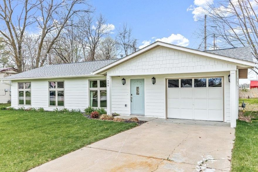 Fully Renovated Downtown Bentonville Home in the Market District. Walk or bike to the new Walmart Campus, 8th Street Market, the Momentary, top restaurants, and everything Downtown Bentonville has to offer. This prime location also backs up to Thaden School’s greenspace, providing a rare long-term buffer and added privacy. This beautifully remodeled, open-concept home is designed for modern living and effortless entertaining. The luxury kitchen flows seamlessly into the living area and extends to a spacious deck—perfect for outdoor gatherings and relaxing evenings. With 1,201 sf, the home features a private primary suite with en-suite bath, a guest bedroom, a versatile flex space ideal for a home office or third bedroom, and a dedicated laundry room. Thoughtful, high-end updates and detailed finishes are showcased throughout. Move-in ready and perfectly positioned—this is Downtown Bentonville living at its best.