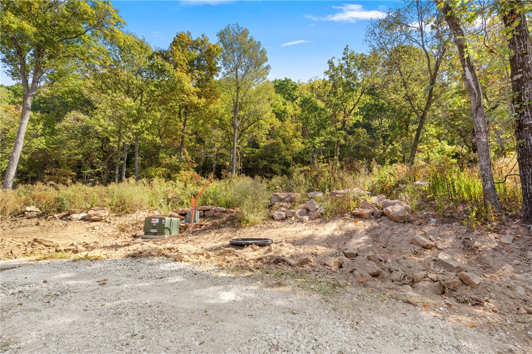 Come check out Lot 120 (1.10 m/l ac) of Round Mountain Estates! It features large boulders, the bluffs of Round Mountain to the east and ownership on both sides of Significance Summit. This means you can clear (or not) some trees on the downhill side of your own property giving you views for miles and miles! RME is a new, master planned, exclusive subdivision located 10 minutes west of Harrison, AR. The following utilities are already on site making the building process much easier for you; natural gas, fiber optic internet, electric, public water, and sewer. Interested in your family seeing the star lights instead of those city lights? RME is what you've been searching for! RME features a 350 +/- acre common area for its residents that includes a stocked fishing pond, Kissing Rock trail, natural springs to explore, Baby Canyon trail, incredible bluff lines to climb, & for hundreds of miles that will not only take your breath away but will forever be etched in your memory! Neighborhood amenities coming soon.