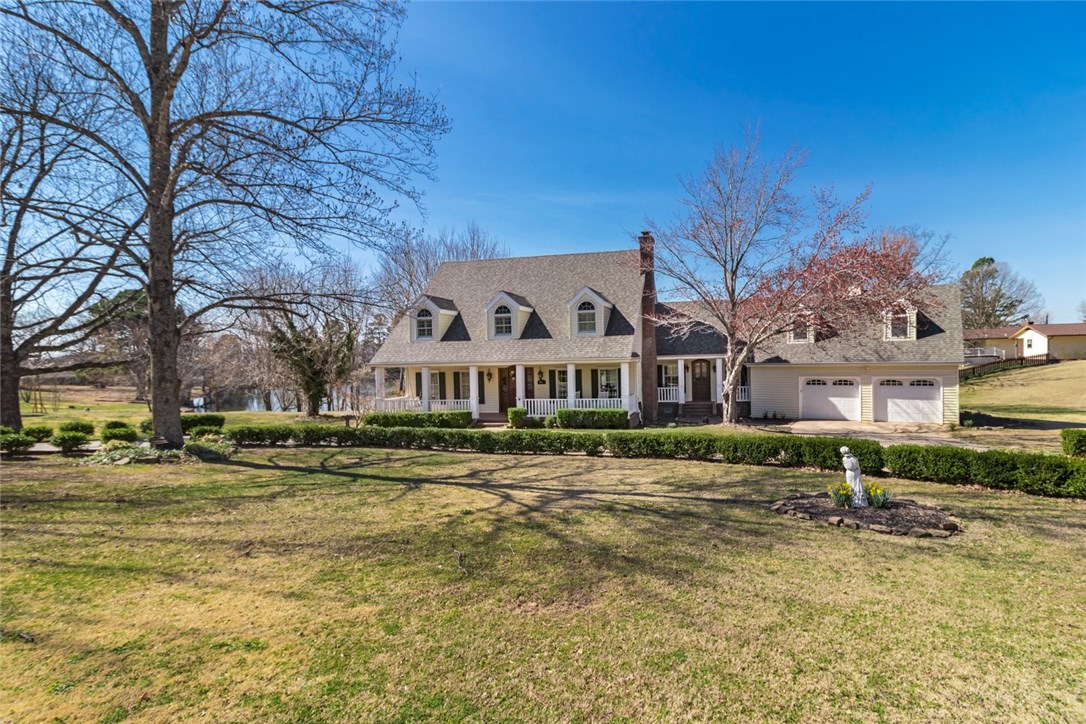 Beautiful home sitting on 7.64 acres in the heart of Huntsville. Home features 5 beds 3.5 baths, in 4188 sq ft, master is downstairs, 4 bedrooms upstairs, separate study, formal dining, & eat in kitchen, home has new paint & carpet, granite counters, Jenn-air appliances, wine fridge, heated fiberglass pool, private 4-acre lake stocked with bass, crappie, catfish & perch. Sit in the living room & watch the geese & deer outside on this private lake. This home truly is paradise. AGENT IS RELATED TO SELLER!