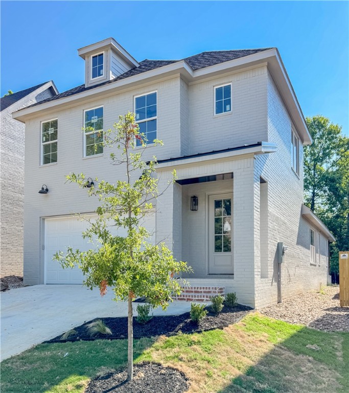 Brand new home in downtown Fayetteville with an attached 2 car garage and private backyard! Property is surrounded by mature trees and within walking distance the Fayetteville Square / Farmers Market, Coffee shops, numerous dining options, shopping, and more! Get in now to pick your colors and finishes! Home features 3 spacious bedrooms all with their own bath, a half bath for guests, hardwood floors, quartz counter tops, custom built cabinets, large kitchen island, natural gas range, primary bedroom on main floor, a cozy covered back porch, and so much more! The open concept plan is perfect for entertaining or quiet nights at home, while the proximity to the Square, University of Arkansas, and Dickson makes it perfect for taking advantage of all the great attractions Fayetteville has to offer!