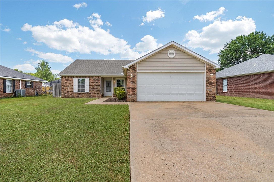 Unbeatable Location! Steps from Trails & Close to the University of Arkansas. Enjoy the best of Fayetteville living in this charming all-brick home with direct access to miles of scenic trails—right outside your front door! Bike to Centennial Park. The living room features soaring cathedral ceilings and a cozy gas-log fireplace, perfect for relaxing or entertaining. In 2023, beautiful engineered hardwood flooring was added throughout the living area, kitchen, and primary bedroom, giving the home a fresh, modern feel. Recent updates include: Popcorn ceilings removed Fresh interior paint Stylish new light fixtures Updated sinks, faucets, and a new dishwasher. Enjoy a private, fenced backyard. Whether you're a student, faculty member, or simply looking to enjoy Fayetteville’s vibrant trail system and nearby parks, this home is a rare find in an unbeatable location.