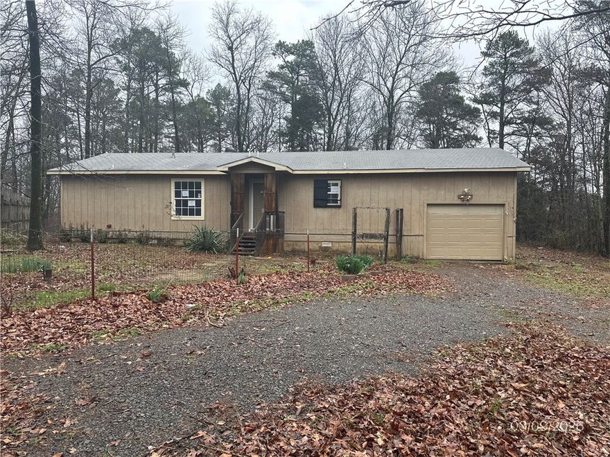Are you searching for a few acres outside of town. Discover the potential with this 2 bedroom, 1 bath home. The bath features a tub and a walk in shower for your convenience.  This property presents a unique opportunity to craft a home tailored to your vision at a price you can afford. This is a foreclosure and seller will not pay customary title policy, escrow fees, survey or transfer fees. POF or Pre-Qual letter dated 30 days or less required with offer. All offers must be submitted at www.vrmproperties.com. Agents must register as a user, enter the property address, and click on start offer.