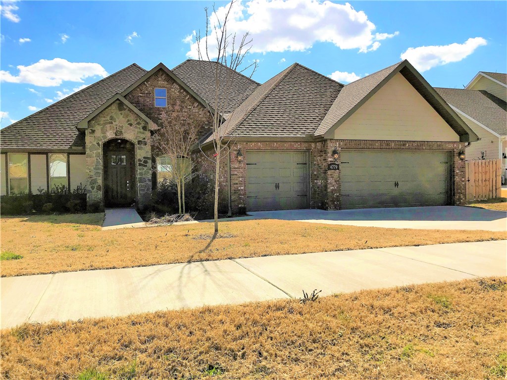 This gorgeous One Story home in Hughmount has been very well maintained. Built in 2016. Granite countertops in kitchen, baths, office, and utility room. Gorgeous built-ins in living room. Open Floor Plan. Covered outdoor back patio with ceiling fan. Spacious Dining Room and elegant wood floors. His and Her sinks in both master bath and in Jack and Jill bath. 3 car garage. The POA has a community pool. Refrigerator, washer and dryer convey. Come see this awesome opportunity.