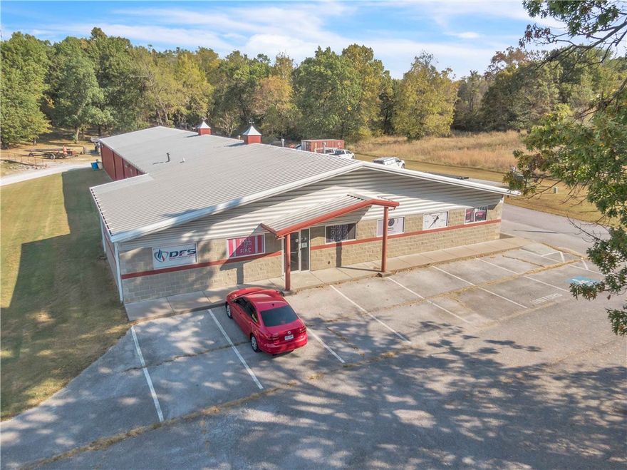 Versatile building with office & warehouse offers a combination of possibilities for workspace and manufacturing/storage, perfect for sales, storeroom/supply house. 4,700sf of office space with 3,900sf of warehouse. This property is a turnkey solution for businesses in need of both administrative and logistical support under one roof. Secure file room. High speed Fiber available. Security system & fire alarm. Data Room with separate A/C. Fully sprinkled. Hydrant on site. Warehouse has secured storage cages. Outside storage. Steps from the greenway trail on Silent Grove Rd. (4/10th mile)