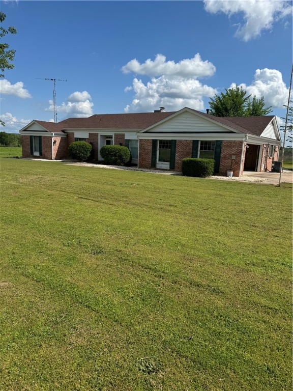 Enjoy the space and flexibility of owning two separate homes for the price of one! Located on 1.67 acres just outside of Siloam Springs, this unique property offers plenty of value and versatility. The main house is a spacious 2,307 sq ft home featuring two oversized primary suites, each with its own large bathroom, plus an additional half bath. Youāll love the generous kitchen storage, abundant cabinetry, walk-in pantry, and attached two-car garage. The second home offers 1,152 sq ft with 3 bedrooms and 1 bath, a metal roof, and is just waiting for your finishing touchesāperfect for extended family, guests, or even rental income. Recent updates to the main house include: Brand new roof (2023) updated HVAC and full insulation within the last 5 years, new water heater (installed 2 years ago), entire plumbing system upgraded to PVC, recent septic inspection completed. Also included is a 24x36 workshop with a metal roof, and the property features a gorgeous view across the open land. Offered As-Is.