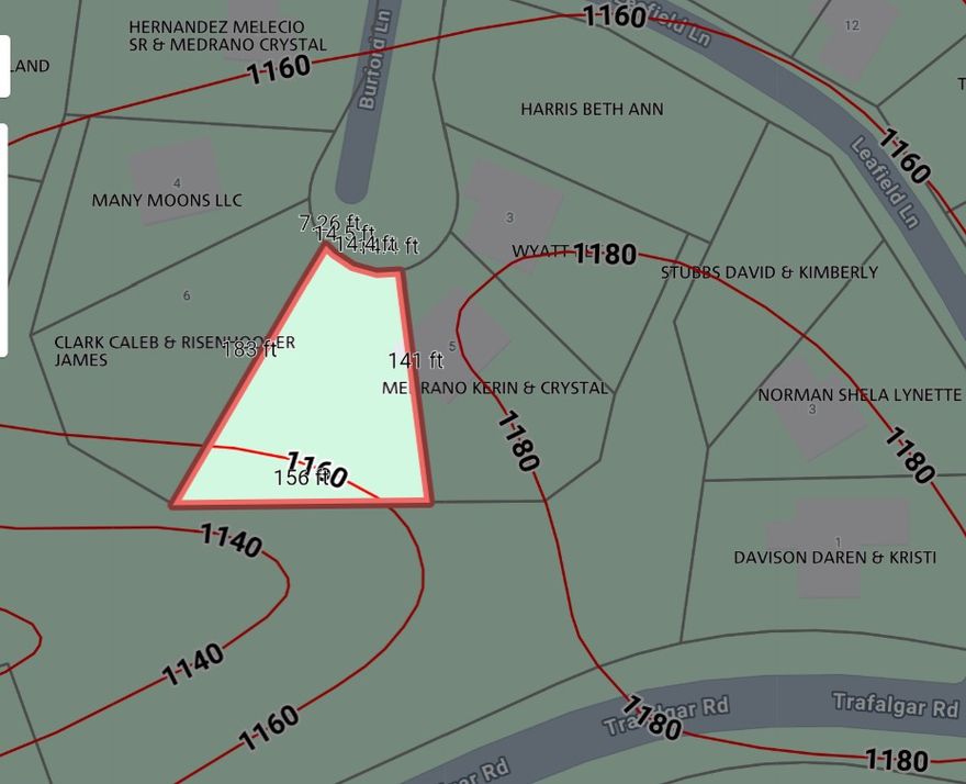 Leveled lot, Great location, Near 71-B, Golf, Tennis, Trails, and all Bella Vista has to offer. Corners flagged pink/orange. Must see!