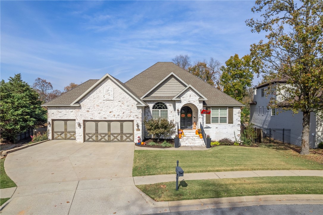 This prime Covington Park home has a beautiful backyard oasis with no house behind and a park out the front door!! Walking distance to Vandergriff and McNair Schools, this home supplies the perfect neighborhood experience with grocery shopping and local eateries blocks away. The home has a grand entry and large living room and eat-in kitchen. Multiple sets of double doors lead out back to a full-length second story deck overlooking the saltwater pool! The primary suite is huge, also has deck access, and features an ensuite bath with vaulted ceiling, seated vanity, and double sinks, as well as an oversized closet with built-ins. Downstairs is another HUGE living area and game room with a classic bar including automatic icemaker and all the amenities. Three more bedrooms all with ensuite baths. Another room could be used as a 5th bedroom or office. Lots of upgrades to the pool equipment in the past year including salt cell, sand filter, and pump motor. New interior paint about 18 months ago and so much more!