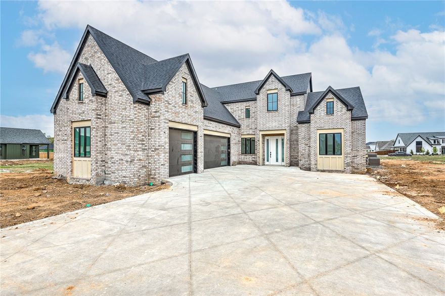 Welcome to Horizon. This beautiful neighborhood is designed for those looking for a great community environment and family-centric luxury living while conveniently located to all that NWA has to offer. This stunning two story Ethan floor plan is filled with luxurious finishes, including the waterfall quartz kitchen island, oversized windows and sliding patio doors that open to a spacious, private outdoor entertaining area, an elegant primary suite and so much more. You will find 4 bedrooms, 3.5 bathrooms, bonus space, office and large 3 car garage. Come fall in love and finally live in your dream home.