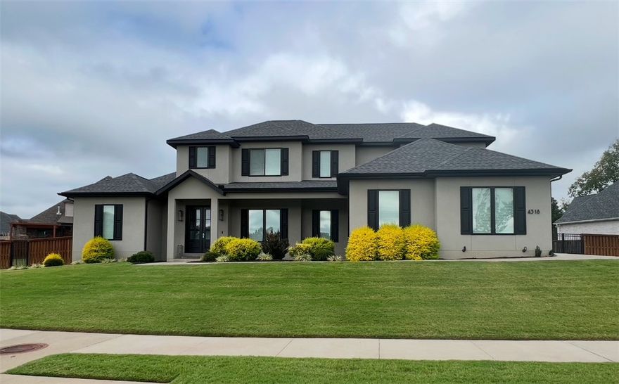 Stunning home in gated community features an amazing layout and pool! 2Beds + Office + Bonus on Main Level. 3 Beds on 2nd Level. Open kitchen and living room has plenty of natural light. Large master bedroom has huge closet and amazing shower. Also on main level 2nd bedroom with Semi Ensuite to full bathroom. Kitchen has Built in Refrigerator, huge island, double ovens, custom cabinets and walk in pantry. Main Level Bonus room with wet bar and access to the covered patio on the main level. Second floor has three private bedrooms with walk in closets. Enjoy the covered patio with built in grill alongside the Gunite Pool that can be heated affordably year round with the Electric Heat Pump heater. Scissortail community features 2 pools, clubhouse, playground and more, all around the corner from the highly sought after Evening Star Elementary/Bentonville Public Schools