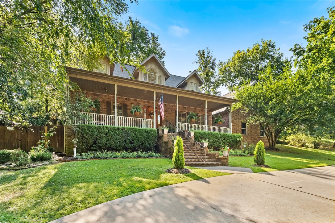 This cozy Mt. Sequoyah home on Applebury Drive offers astounding location benefits like Root Elementary and great proximity to Mission and Rockwood Trail in the East Fayetteville area. The lovely home provides a sizable primary bedroom containing an updated bathroom along with 3 other bedrooms throughout. Take in the surrounding nature in a tastefully landscaped yard with sizable fenced in side yard and private back patio. The home obtains new roofing and A/C as of 2022. Enjoy the peaceful lifestyle awaiting on Applebury Drive in the heart of Rockwood Subdivision.