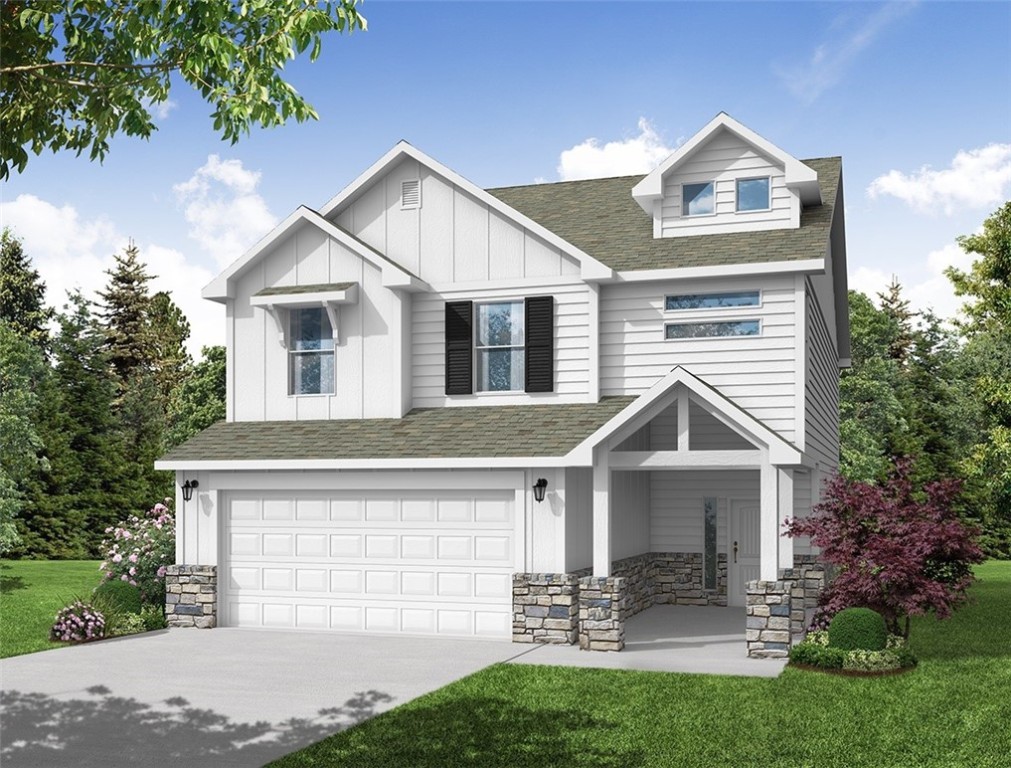 The 2360-2S is our most versatile floor plan yet! With an option for a loft or a fifth bedroom, a flex space perfect for that home gym or office you’ve been needing, and an open concept downstairs, this home will fit any family. Check out the sky-high ceilings in the entry, drop zone coming in from the garage, and the ample storage - what’s not to love! Taxes subject to change based on new construction.